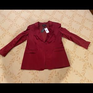 LAFAYETTE 148 NEW YORK Emerald RED Pantsuit